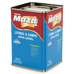 Imagem do produto Maza Acrílico Litoral e Campo Branco Levemente Acetinado 18L