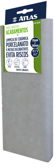 Imagem do produto Atlas Fibra Abrasiva Acabamentos 115x290mm