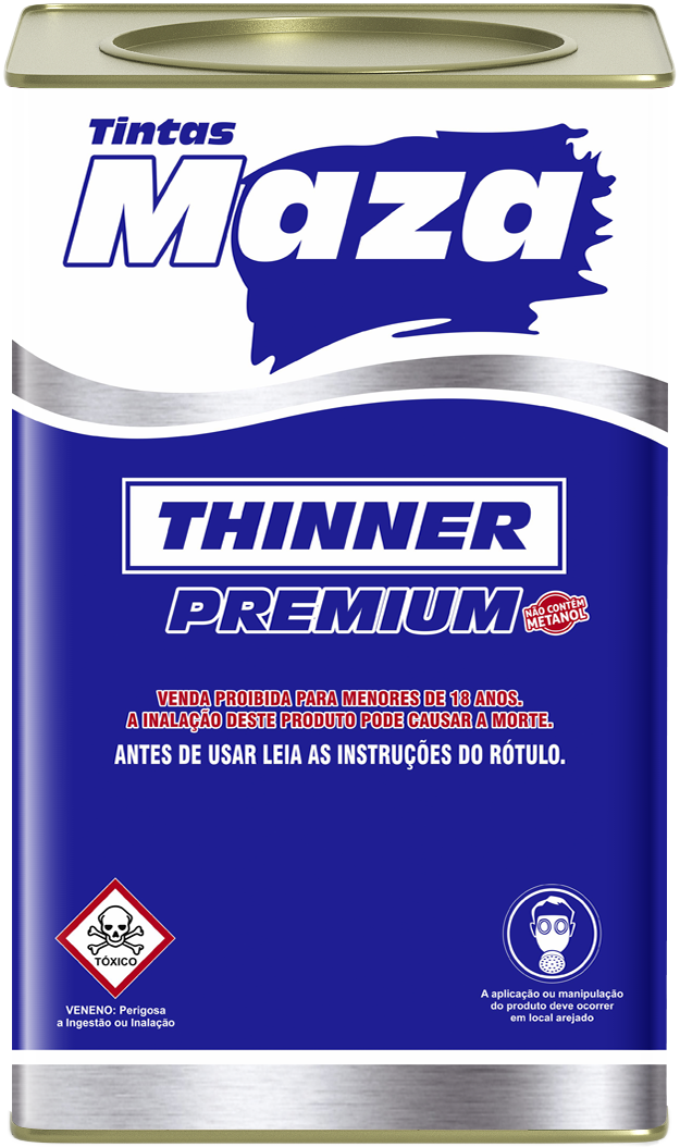 Imagem do produto Maza Thinner Azul Homologada Lata 18L