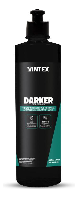 Imagem do produto Preteador de Borrachas e Pneus de Alta Performance Vonixx / Vintex Darker 500ml