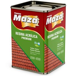 Imagem do produto Maza Resina Acrilica B.A. Vermelho Oxido 18L