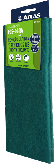 Imagem do produto Atlas Fibra Abrasiva Pós-Obra 115x290mm