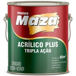 Imagem do produto Maza Acrílico Plus Cinza Lunar 3,6L