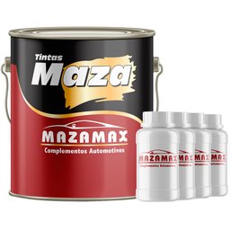 Imagem do produto Maza Kit Preto Fosco Vinilico 4680-5278 3,6L