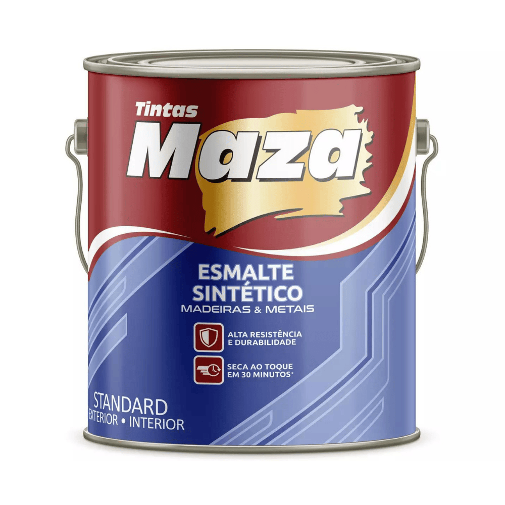 Imagem do produto Maza Esmalte Sintético Alumínio Brilhante 225ml