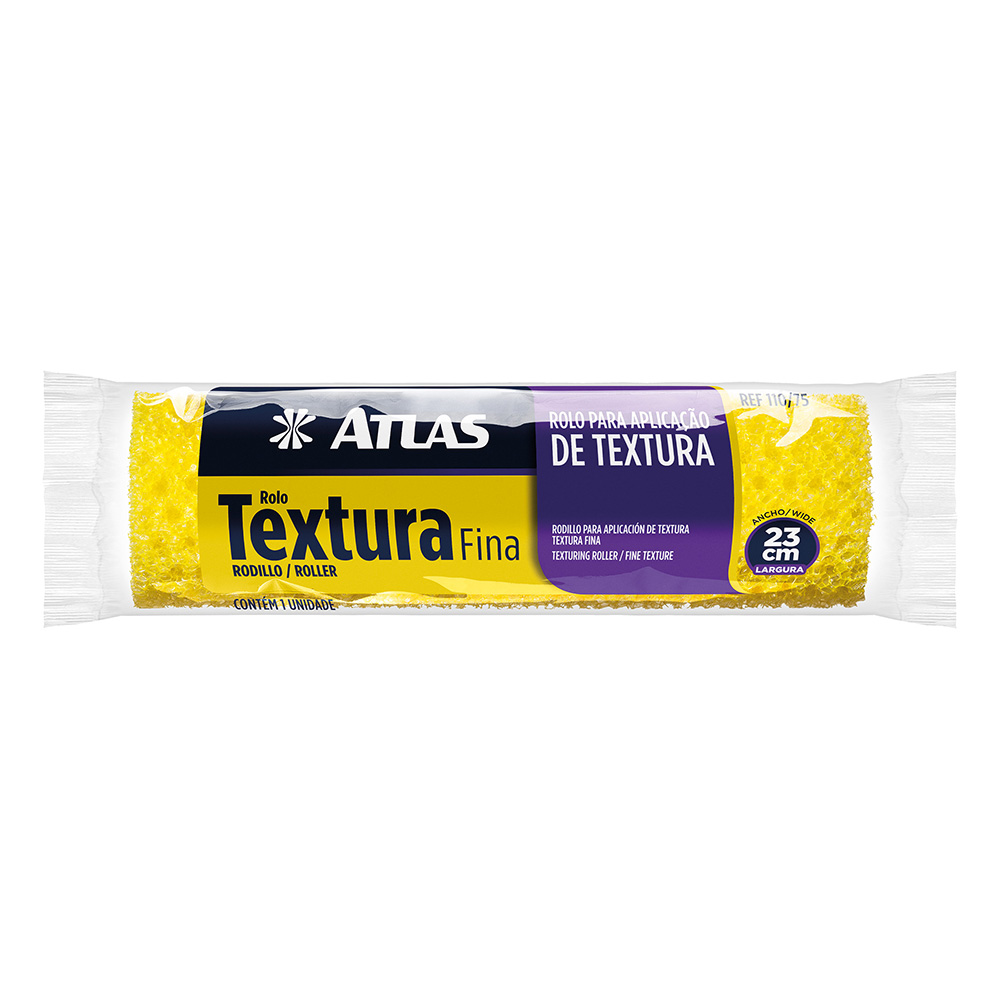 Imagem do produto Atlas Rolo de Textura Fina de Espuma 23cm