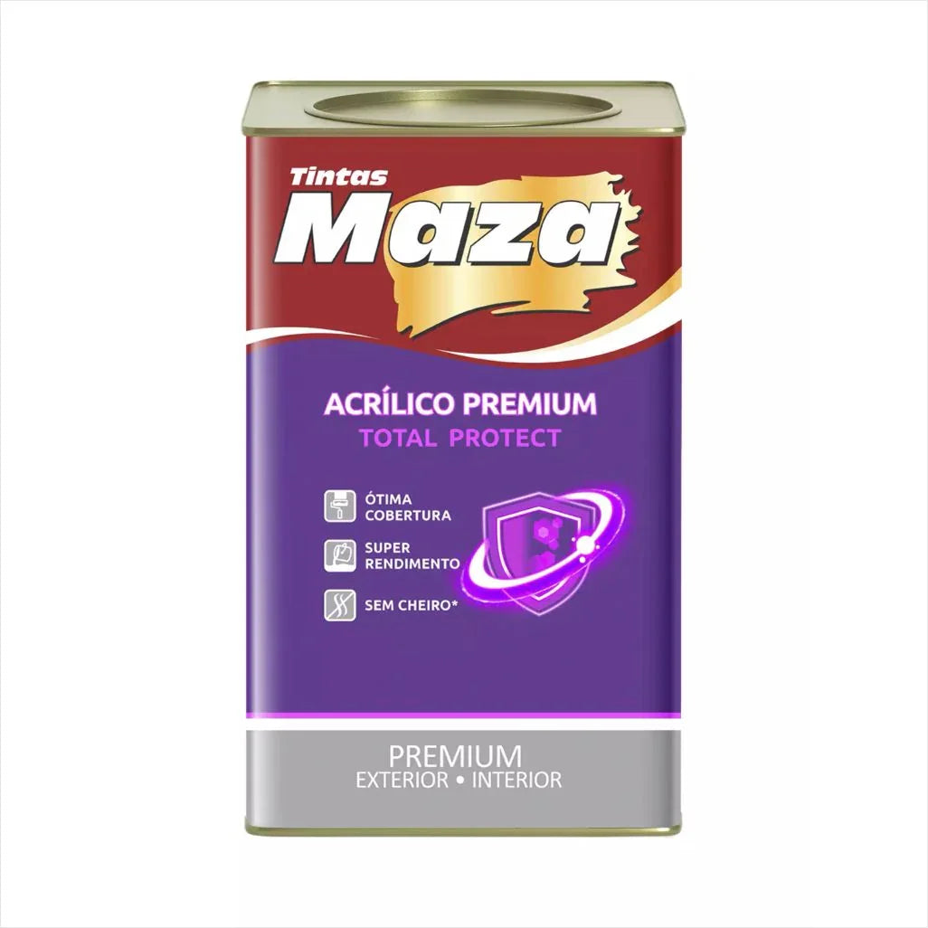 Imagem do produto Maza Acrilico Premium Cromio 18L