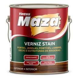 Imagem do produto Maza Verniz Stain Transparente 3,6L