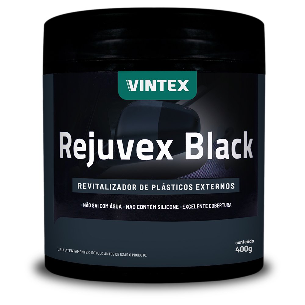Imagem do produto Revitalizador de Pláticos Externos Vonixx / Vintex Rejuvex Black 400g