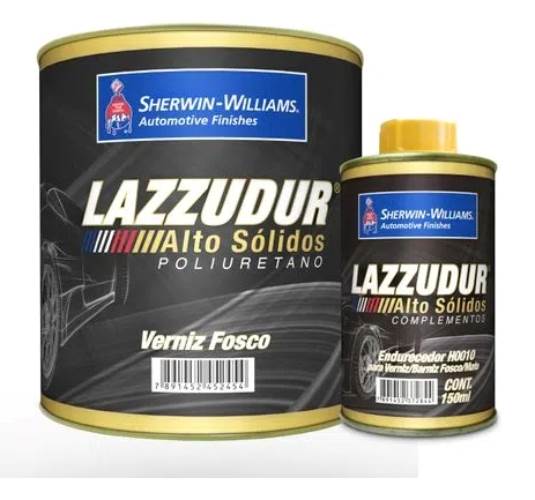 Imagem do produto Lazzurill -Verniz Pu Fosco Vf001 Kit 750Ml + 150Ml