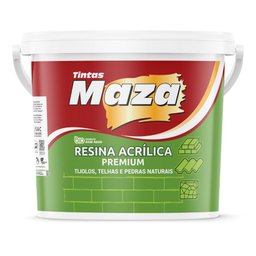 Imagem do produto Maza Resina Acrílica B.A. Vermelho Oxido 3,6L