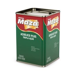 Imagem do produto Maza Acrílico Plus Prata 18L