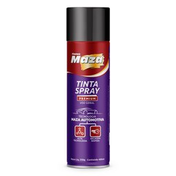 Imagem do produto Maza Spray Preto Semibrilho 250G