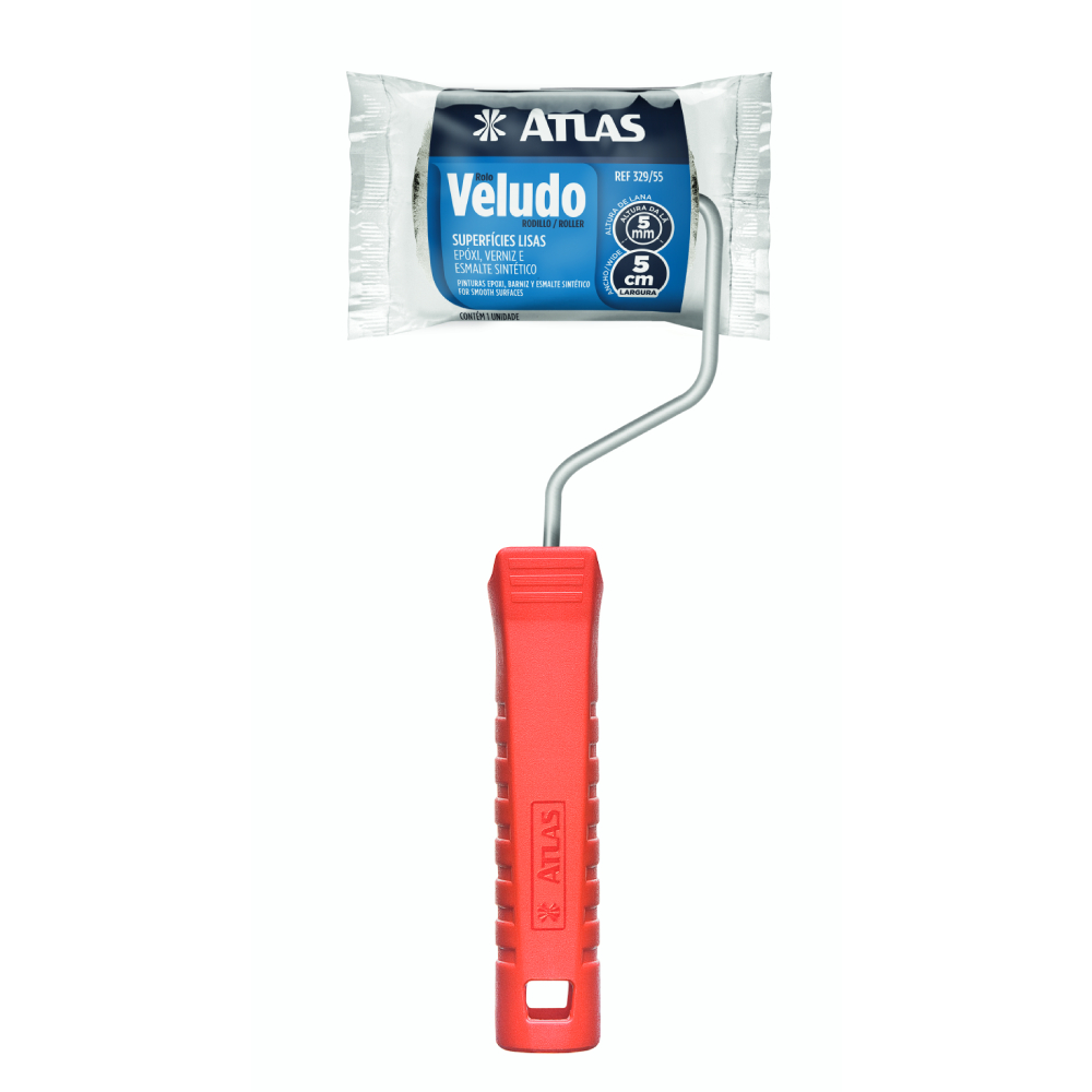 Imagem do produto Atlas Rolo de Pintura de Veludo Lã Natural 5cm