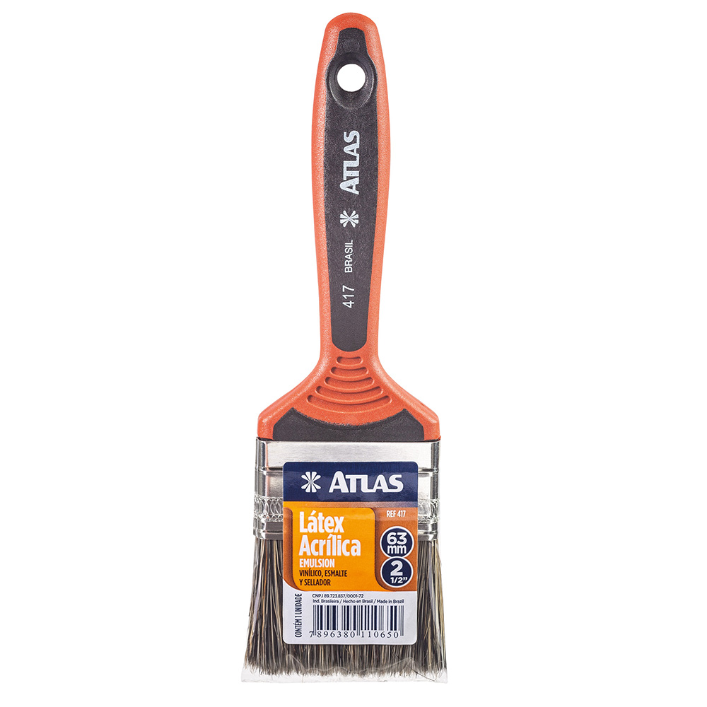 Imagem do produto Atlas Trincha Dupla para Tinta Latex e Acrílica 417 2.1/2"