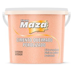 Imagem do produto Maza Cimento Queimado Perolado Rose Gold 1,2kg